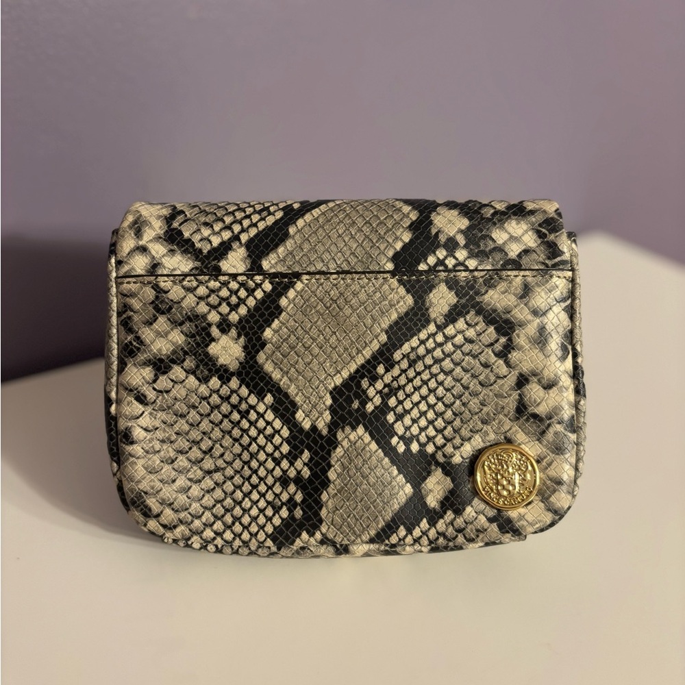 Snakeskin Leather Crossbody Bag - Picture 2 of 6